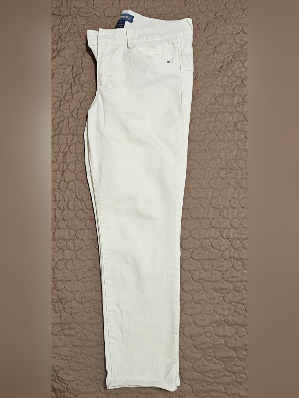 Democracy White Capris